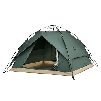 *5人用★ ワンタッチ テント UV対策 フルクローズ オーカー色 他カラー有 Amazon.co.jp: kaitou テント ワンタッチテント ビーチテント UV